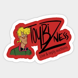 toybizness Egon Black Logo Sticker